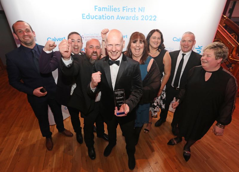 HCB wins Best School Award at the Families First Education Awards 2022